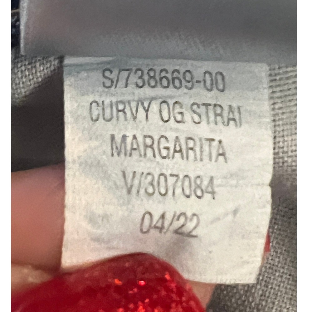 Old Navy Curvy High Rise O G Straight Leg Jeans Women's Size 16 Margarita Wash - Picture 5 of 5